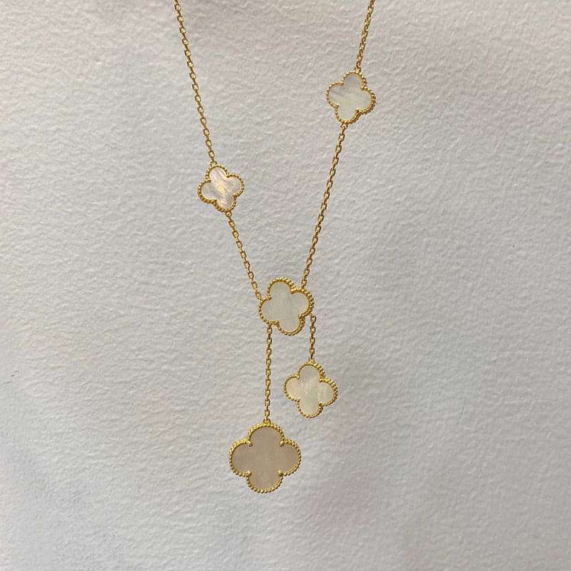 Magic Alhambra Six Motifs Clover Necklace