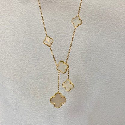 Magic Alhambra Six Motifs Clover Necklace