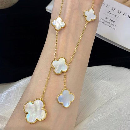 Magic Alhambra Six Motifs Clover Necklace