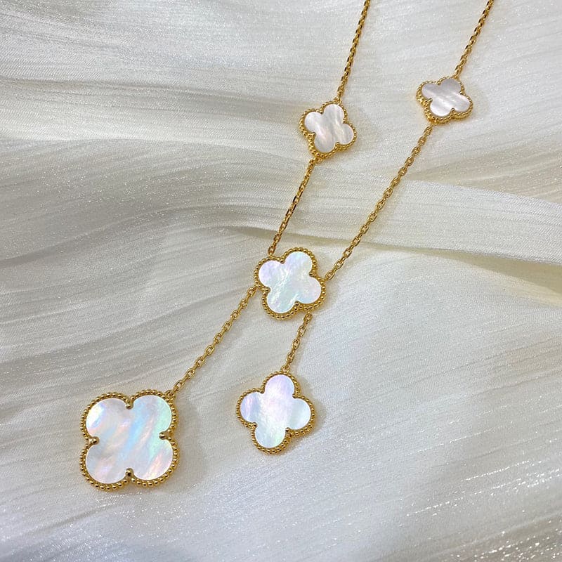 Magic Alhambra Six Motifs Clover Necklace