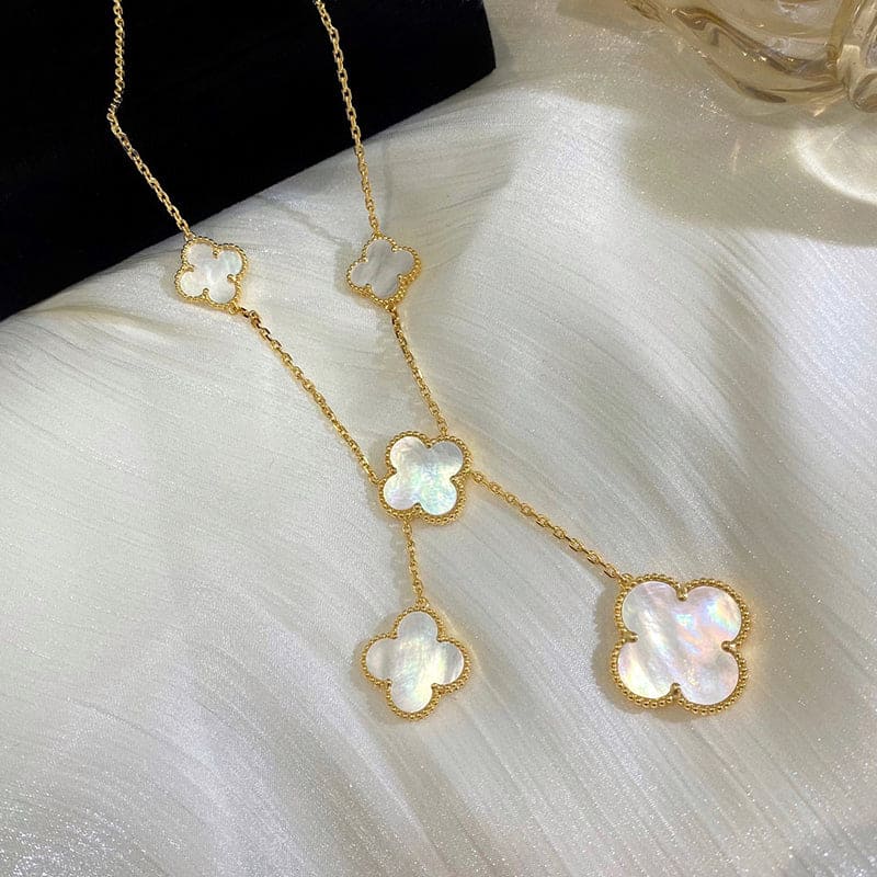 Magic Alhambra Six Motifs Clover Necklace
