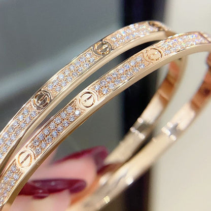 LOVE BRACELET 3.65MM DIAMOND-PAVED