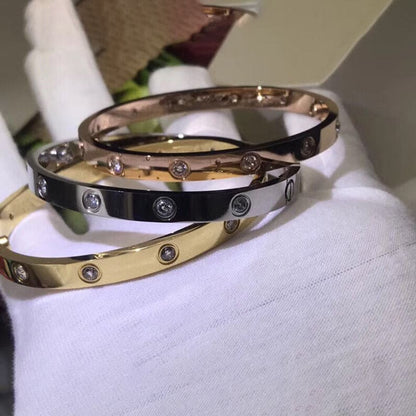 Ten Diamonds Love Bracelet