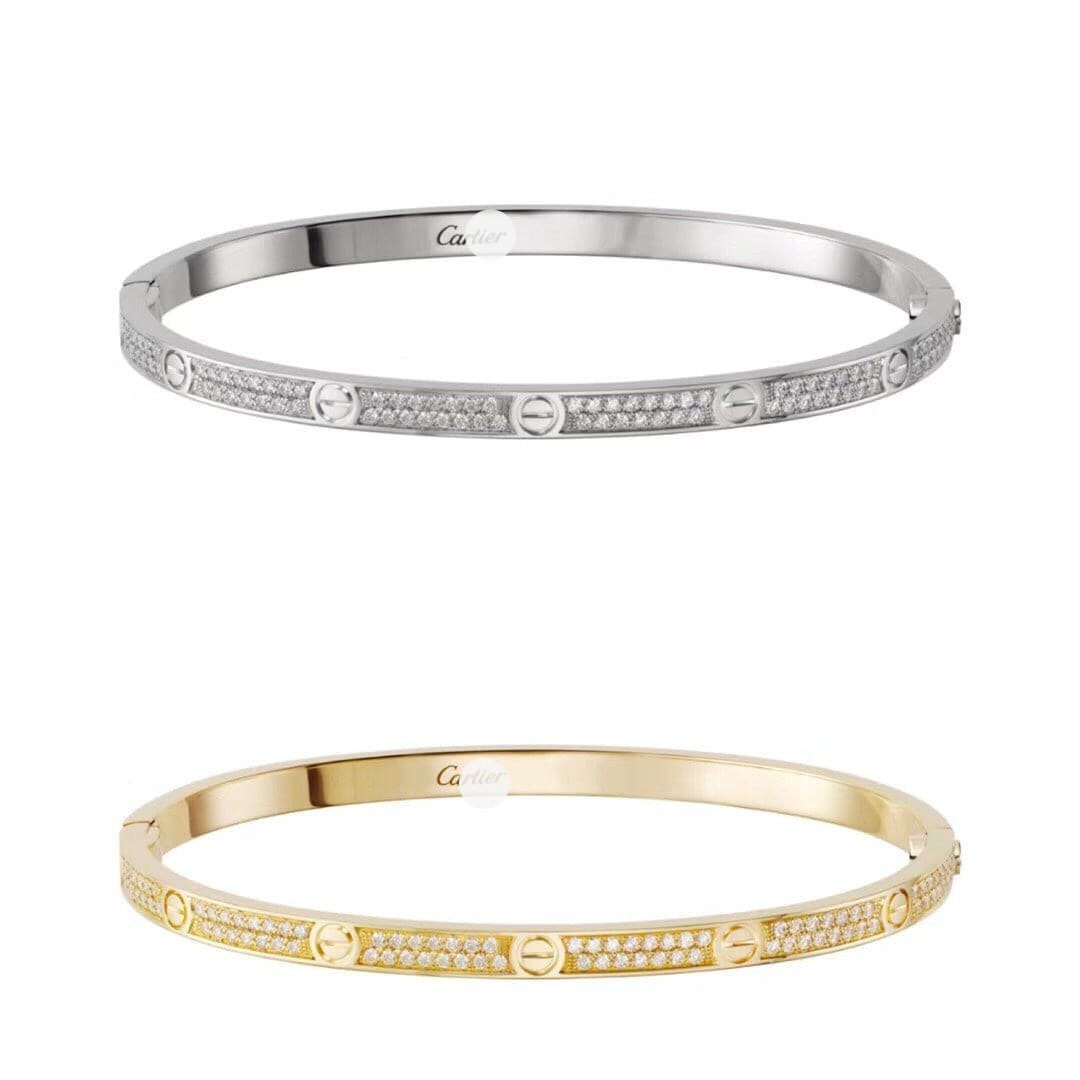 LOVE BRACELET 3.65MM DIAMOND-PAVED