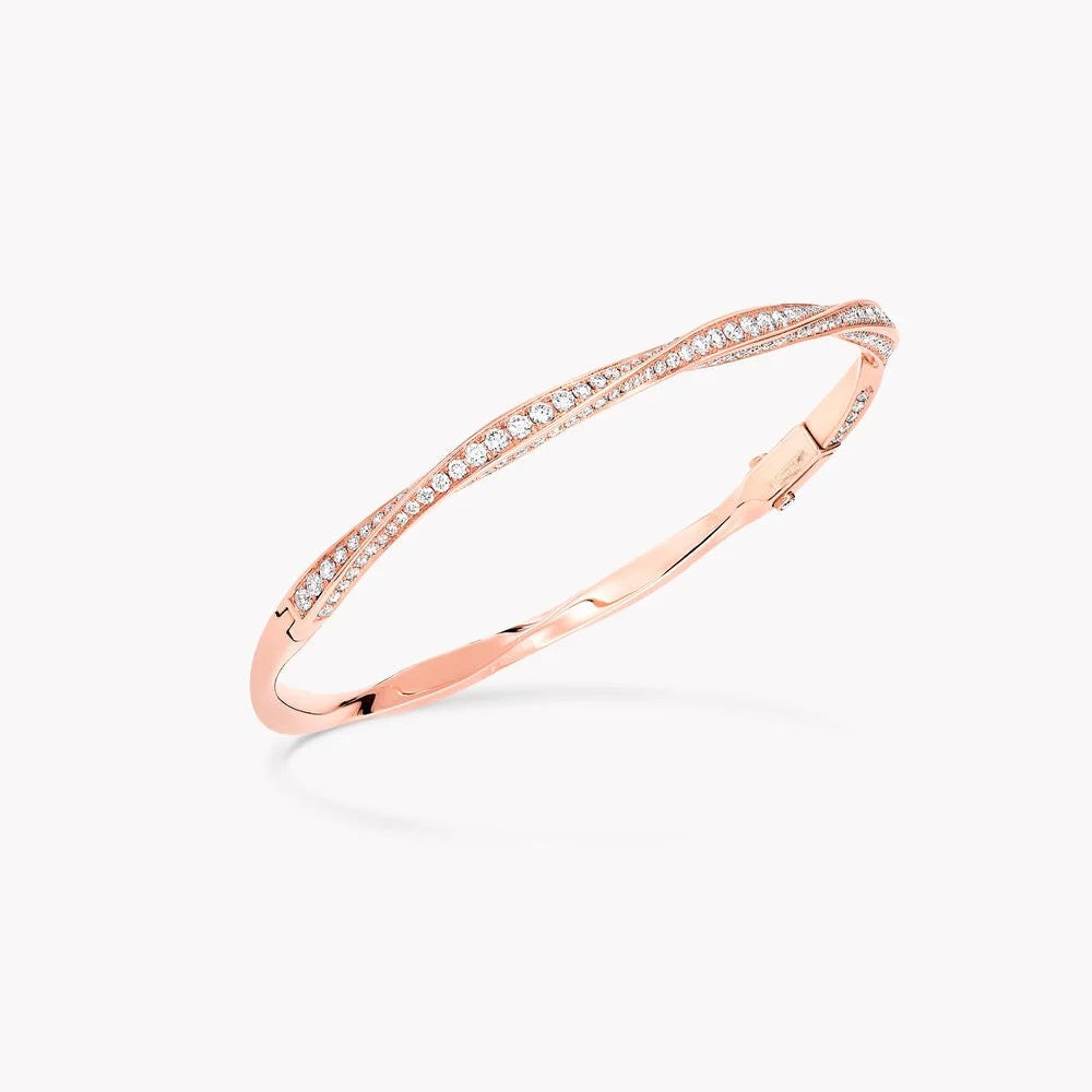 Spiral Pavé Bracelet