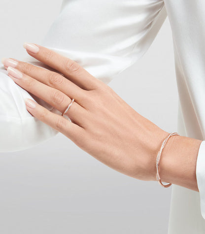 Spiral Pavé Bracelet