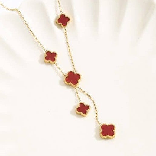 Magic Alhambra Six Motifs Clover Necklace