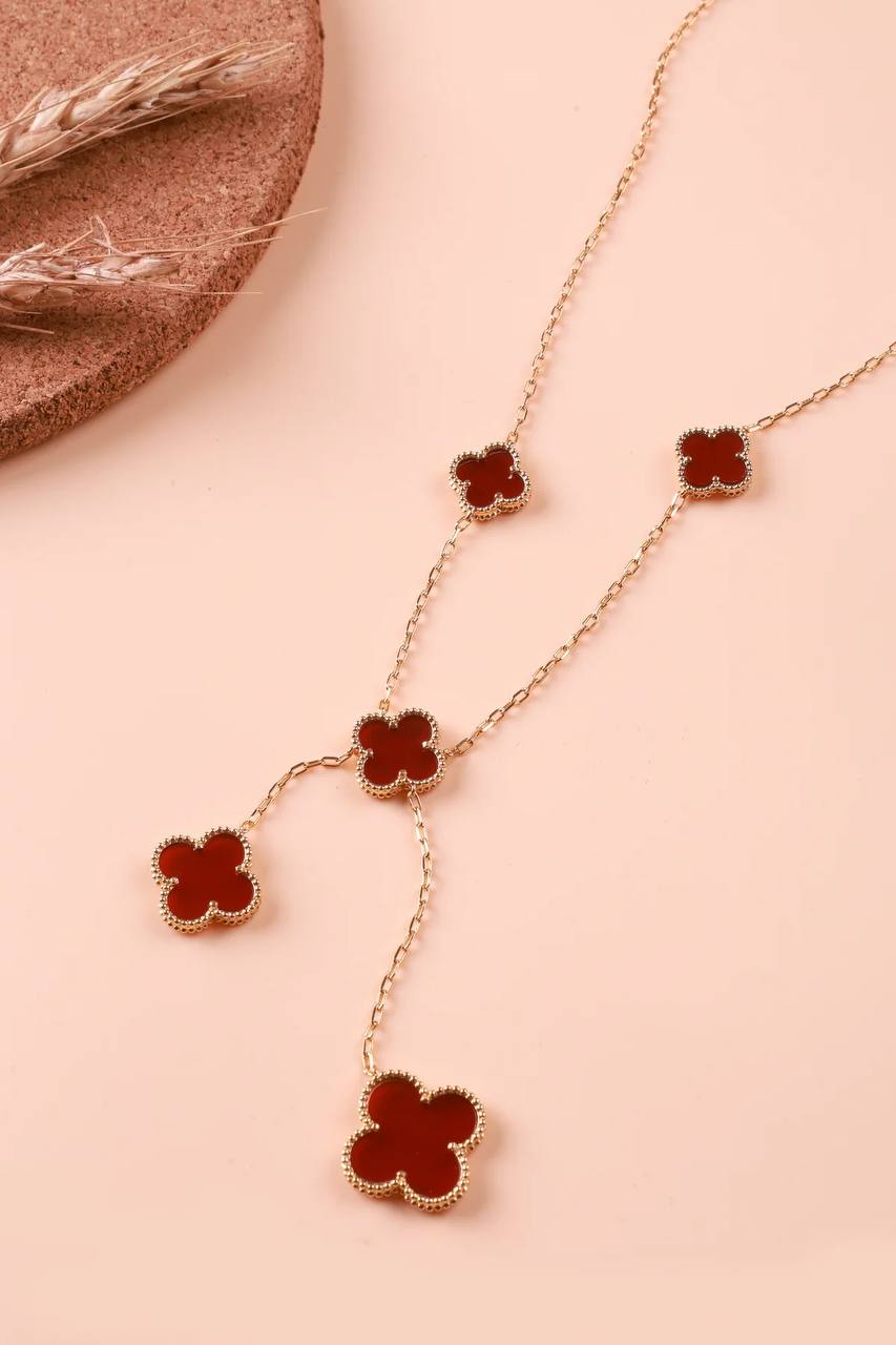 Magic Alhambra Six Motifs Clover Necklace