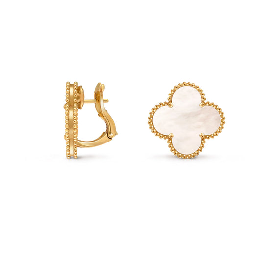 Magic Alhambra Big Clover Earrings